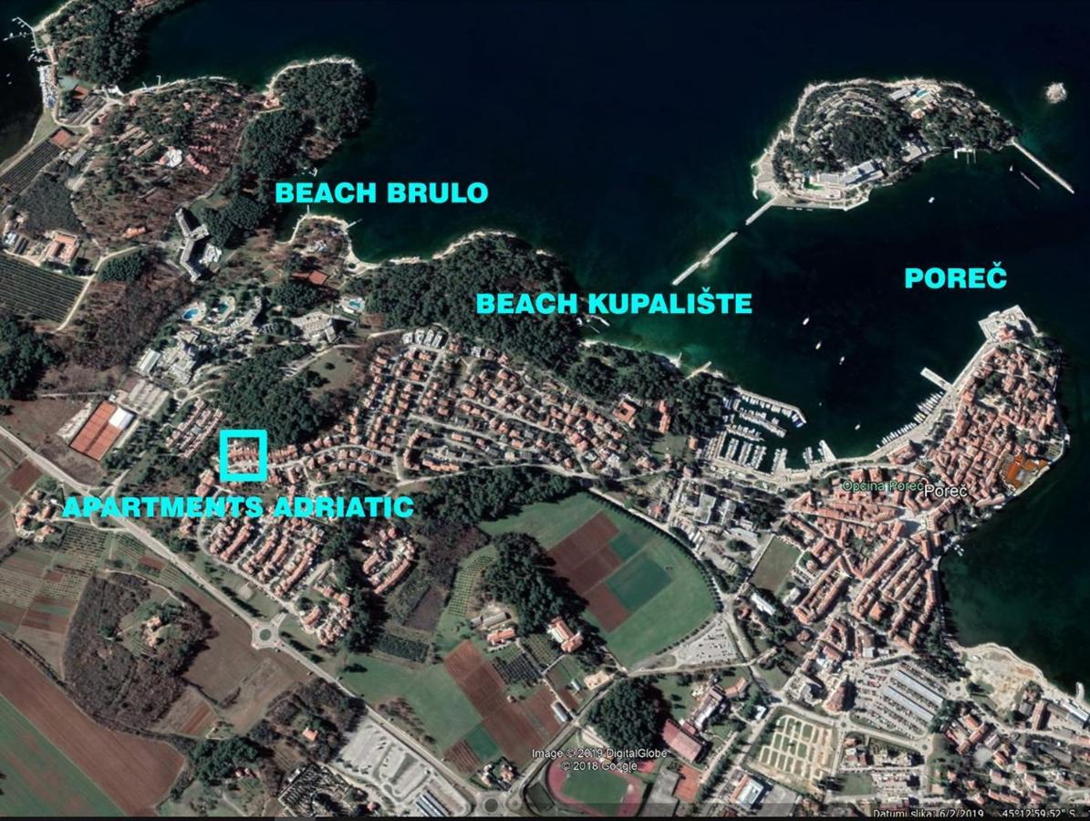 Apartments Porec Beach Area Simo Extérieur photo